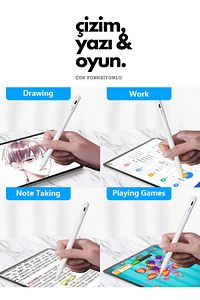 Dokunmatik Kalem Tüm Cihazlara Uyumlu Tablet Telefon Için Çizim & Yazı Kalemi Stylus Pen ürün fotoğrafı