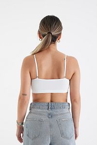 Göğüs Pedli Seamless Crop Atlet A6009-k1 ürün fotoğrafı