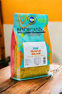 ORGANİK Pilavlık Bulgur 500gr (PESTİSİT ve AFLATOKSİN ANALİZLİ) ürün fotoğrafı