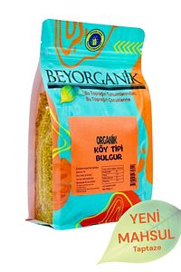 Organik Köy Tipi Bulgur 500gr (PESTİSİT VE AFLATOKSİN ANALİZLİ) ürün fotoğrafı