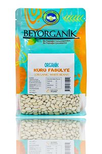 Organik Kuru Fasulye 500gr (PESTİSİT VE AFLATOKSİN ANALİZLİ) ürün fotoğrafı