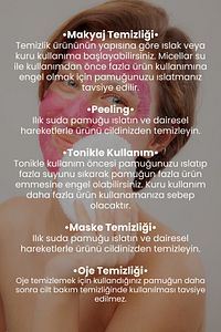 Yıkanabilir Makyaj Temizleme Pamuğu | 2'li ürün fotoğrafı