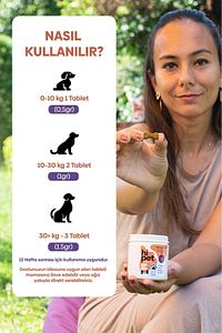 Deri Ve Tüy Güçlendirici Çiğnenebilir Tablet (DERMACARE) ürün fotoğrafı