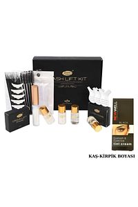 Kirpik Lifting, Kirpik Perma Seti Kirpik Boyası Ile Full Set -Siyah Boya ürün fotoğrafı