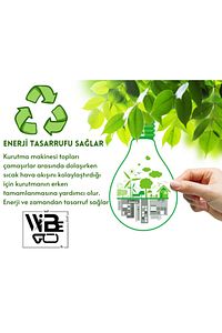 3 Adet Top - 2 Adet Koku 1 Kese Çamaşır Yün Kurutma Topu ürün fotoğrafı