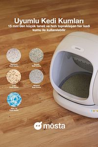 UCAT C20 Akıllı Otomatik Kedi Tuvaleti ürün fotoğrafı