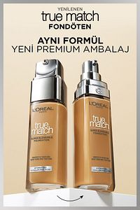 L'oréal Paris True Match Bakım Yapan Fondöten - 1n Nötr Alt Ton ürün fotoğrafı