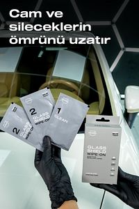 Glasshield Wipe-On Nano Yağmur Kaydırıcı Mendil-Cam Yüzey Seramik Kaplama-1 Yıl Dayanım ürün fotoğrafı