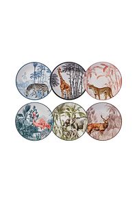 Jungle 6 Parça Pasta Takımı 19 cm ürün fotoğrafı