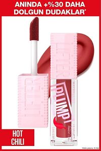 Lifter Plump Kırmızı Tonlu Dudak Parlatıcısı- 006 Hot Chili Lip Gloss ürün fotoğrafı