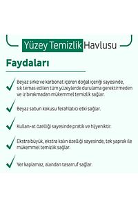 Easy Clean 100 Lü Yüzey Temizlik Havlusu 2 Adet ürün fotoğrafı