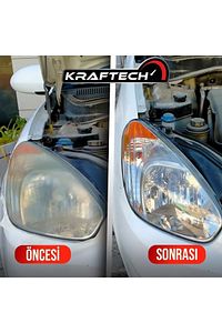 Yeni Nesil Araba Far Temizleme Sıvısı Far Temizleme Solüsyonu Kloroform Uyumlu 1 Kg ürün fotoğrafı