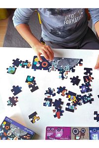 Uzay Boşluğu Mini Puzzle | 40 Parça 3-7 Yaş ürün fotoğrafı