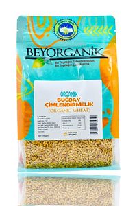 Organik Çimlendirmelik Buğday 500gr Mikroyeşillik (PESTİSİT VE AFLATOKSİN ANALİZLİ) ürün fotoğrafı
