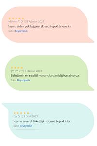 Organik Sebzeli Arpa Şehriye 100gr (PESTİSİT VE AFLATOKSİN ANALİZLİ) ürün fotoğrafı