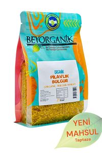 ORGANİK Pilavlık Bulgur 500gr (PESTİSİT ve AFLATOKSİN ANALİZLİ) ürün fotoğrafı
