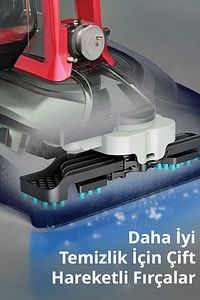 KCC-4371 PRO Koltuk Temizleme Başlıklı Dikey Süpürge Halı ve Koltuk Yıkama Leke Çıkartma Makinesi ürün fotoğrafı