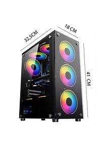 N12x I5-3470 16gb 256gb Ssd 1tb Hdd gt 740 4gb 24" Oyuncu Masaüstü Bilgisayar ürün fotoğrafı