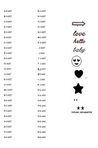 Ahşap Çerçeveli Tak Çıkar Yazı Panosu Mesaj Tahtası Türkçe Karakterli Ve Emojili Beyaz Harf Setli ürün fotoğrafı