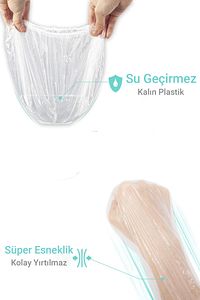 Tek Kullanımlık Naylon Duş Bonesi 50 Adet ürün fotoğrafı