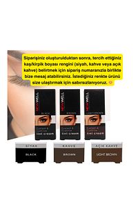Kirpik Lifting, Kirpik Perma Seti Kirpik Boyası Ile Full Set -Siyah Boya ürün fotoğrafı