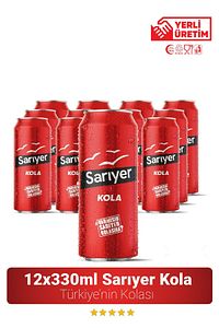 Sarıyer Kola 330ml x 12 Adet ürün fotoğrafı