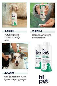 Köpek Göz Çevresi/ Gözyaşı Lekesi Temizleme/ Kulak Temizleme Solüsyonu 120 ml ürün fotoğrafı
