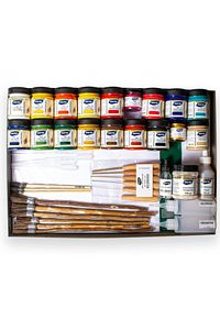 Profesyonel Ebru Seti 35x50 Cm ürün fotoğrafı