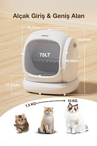 UCAT C20 Akıllı Otomatik Kedi Tuvaleti ürün fotoğrafı