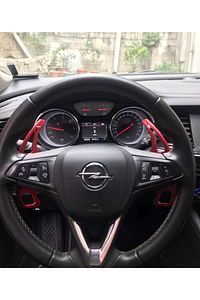 Universal F1 Kulakçık Pedal Shift Paddle Shift Kırmızı ürün fotoğrafı
