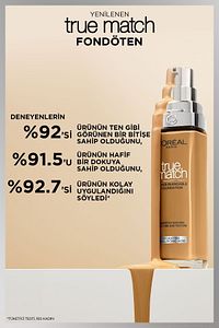 L'oréal Paris True Match Bakım Yapan Fondöten - 1n Nötr Alt Ton ürün fotoğrafı