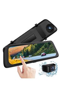 Mola E3 1440p Hd 10 Inç Dokunmatik Ekran Dikiz Aynası Akıllı Araç Kamerası ürün fotoğrafı