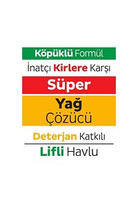Easy Clean Süper Yağ Çözücü&kireç Sökücü Yüzey Temizlik Havlusu&mendili 4x30 (120 YAPRAK) ürün fotoğrafı