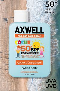 Kids Sun Cream Çocuk Güneş Kremi Çok Yüksek Koruma Spf 50 100ml ürün fotoğrafı