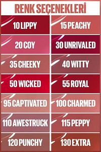 Super Stay Vinyl Ink Uzun Süre Kalıcı Likit Parlak Ruj 100 Charmed ürün fotoğrafı