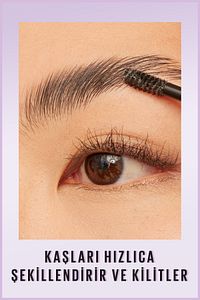 Super Lock Brow Glue Kaş Sabitleyici Maskara - Şeffaf ürün fotoğrafı