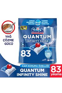 Quantum Infinity Shine Bulaşık Makinesi Deterjanı Kapsül Tablet  83 Adet ürün fotoğrafı