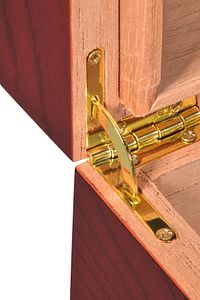 Kırmızı Camlı Humidor Puro Kutusu Rb95khv ürün fotoğrafı