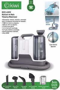 Koltuk Halı Yıkama Ve Leke Çıkartma Makinesi Beyaz Kcc-4323 ürün fotoğrafı