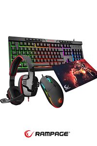 Bygamex-k2 Sn-r9 Rgb Makrolu 4lü Oyuncu Seti ürün fotoğrafı