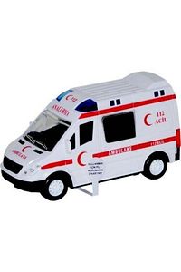 Cnl-9999 Işıklı Sesli Pilli Ambulans ürün fotoğrafı