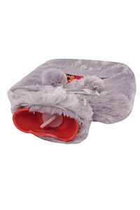 Cats Gri Peluş Sıcak Su Torbası, Yumuşak Kılıf, 2 L, Kedili Tasarım, 20x35, Su Sızdırmaz ürün fotoğrafı