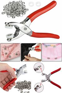 Metal Çıt Çıtlı Düğme Pensesi Ve Düğme Aparatları Gömlek, Elbise Kıyafet Düğme Aparatı ürün fotoğrafı