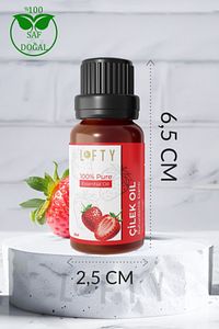 Çilek Uçucu Yağ Buhurdanlık Esansı Oda Kokusu Uçucu Esansiyel Yağ Buhur Yağı 10ml ürün fotoğrafı