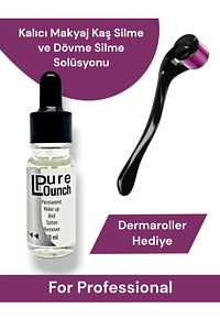 Organik Kalıcı Makyaj Kaş Silme Ve Dövme Silme Solüsyonu 10 ml ürün fotoğrafı