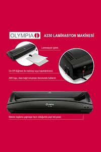 A330s A3 Laminasyon Makinesi 4in1set ürün fotoğrafı