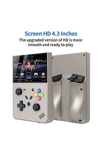 R43 Pro Retro Oyun Konsolu | 15.000 Oyun | 64gb | 4.3" Ips | Hdmı Tv | Taşınabilir El Konsolu ürün fotoğrafı