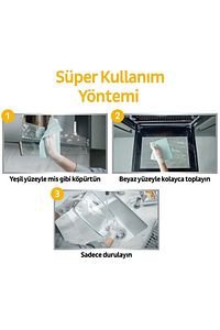 Easy Clean Süper Yağ Çözücü&kireç Sökücü Yüzey Temizlik Havlusu&mendili 4x30 (120 YAPRAK) ürün fotoğrafı