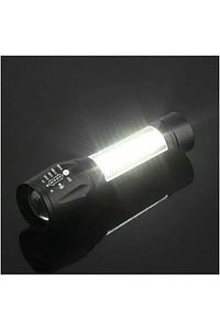 Ultra Güçlü 2500 Lumen 5w Cob Led Usb Şarjlı El Feneri Avcılık,kamp Feneri  Çantalık Fener ürün fotoğrafı
