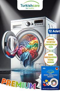 Renk Koruyucu Çamaşırlar Için Mendil 12'li ürün fotoğrafı